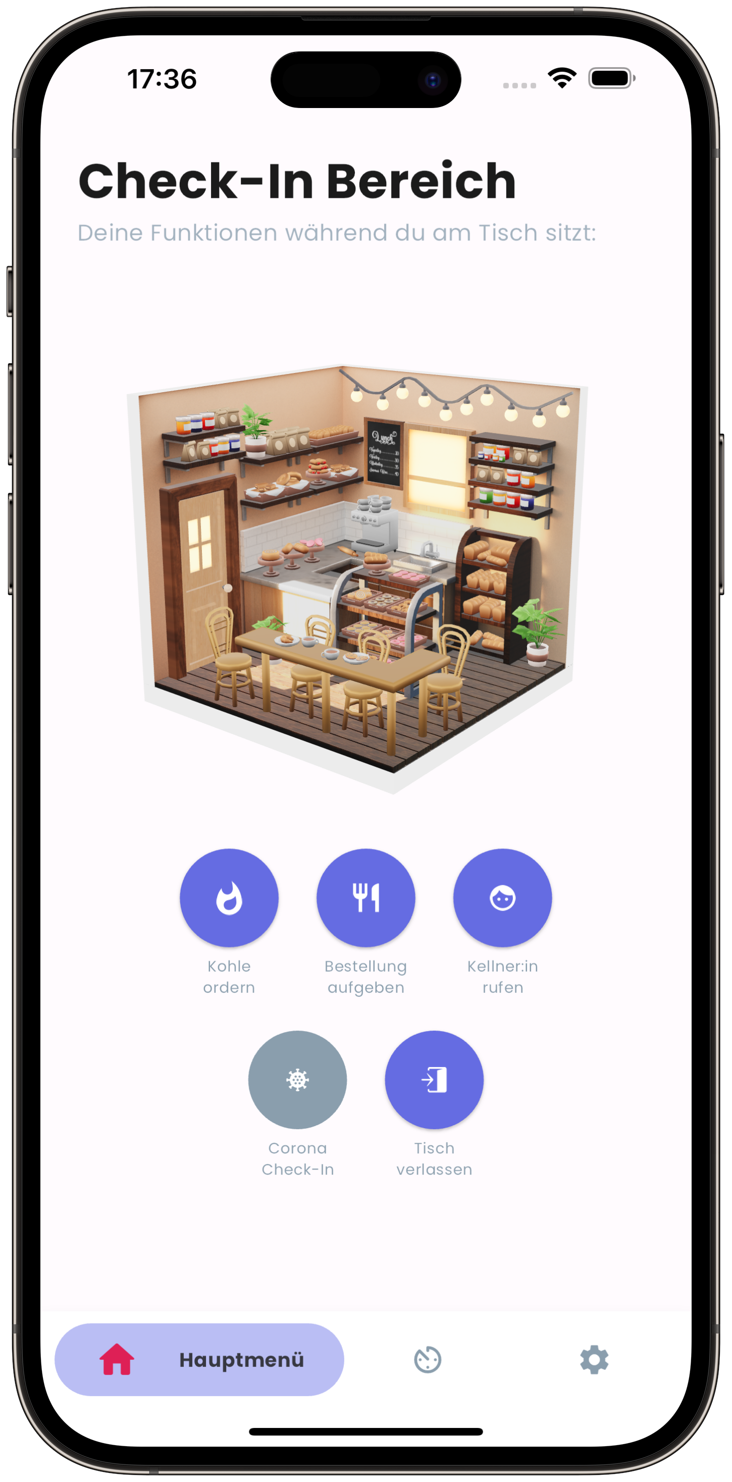 Flavo App für deine Gäste auf dem Smartphone